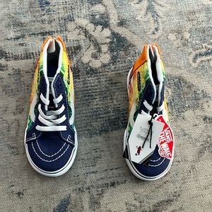 Vans Crayola Toddler Shoes US9 Toddler
